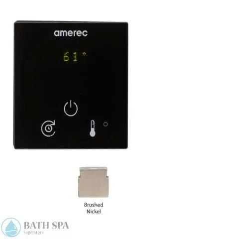 Amerec KT3 (K60) Digital Control & ComfortFlo Steam head (9114-121) Brushed Nickel Steamers KT3_a635a871-7366-4bca-a5f3-cf66858e0452