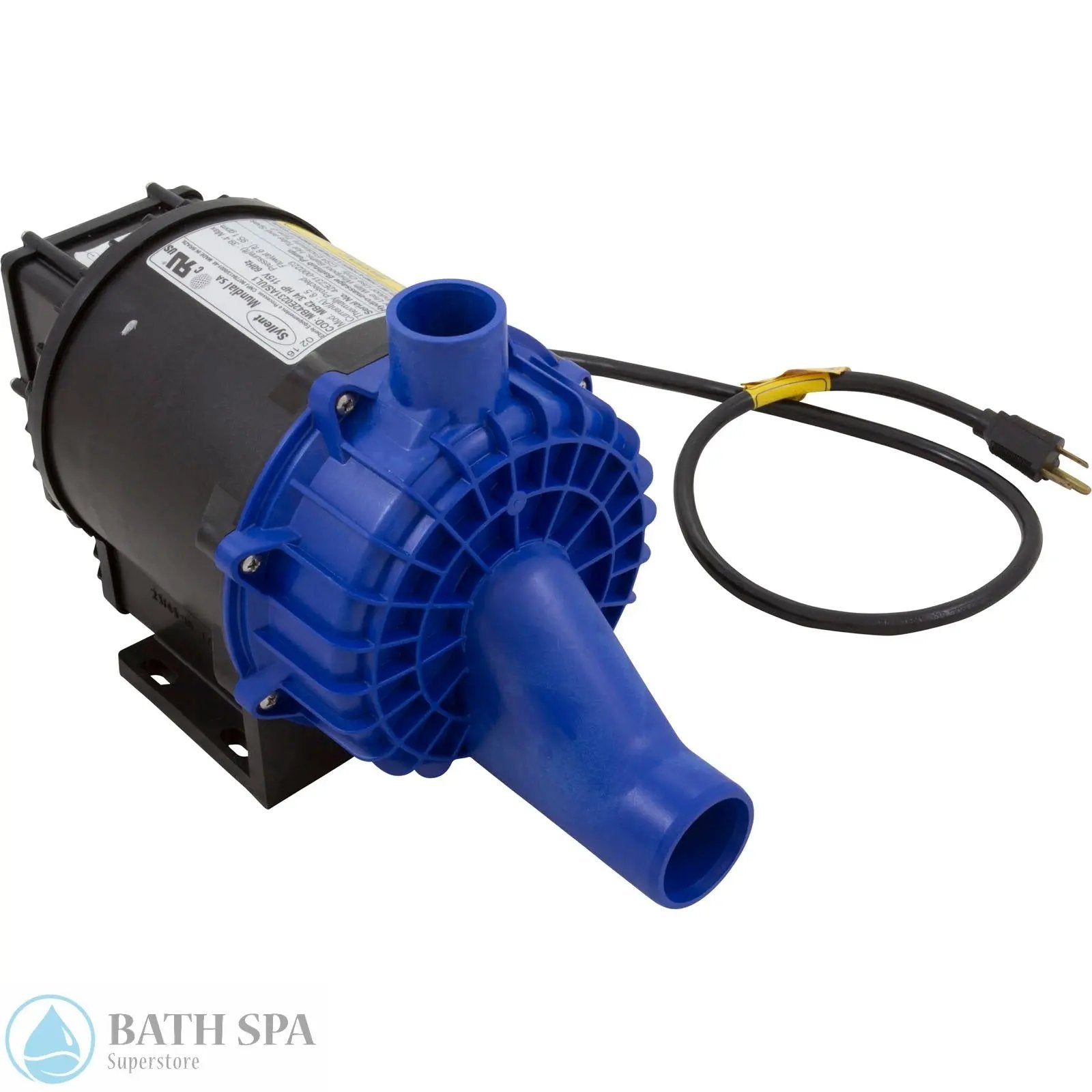 Syllent Pump, 3/4 HP, 115v/60Hz, Nema Plug, Air Switch (MB42E0231AS/UL1) Bath Pumps & Parts: Bath Pumps (Syllent) MB42E0231AS_UL1