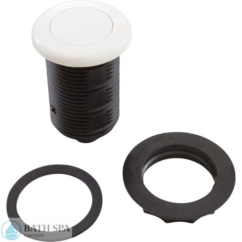 Jacuzzi LT532 Air Button Assembly White Low Profile Replacement Part For Whirlpool Jacuzzi Bath Parts: Bath Air Buttons (Jacuzzi Whirlpool) MPT-01010-3428