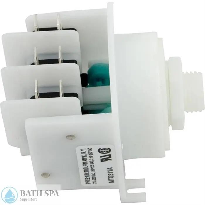 Pres:Air:Trol - FF Switch, Thd Ctr Spout, Green Cam (MTG311A) Spa Parts MTG311A.1