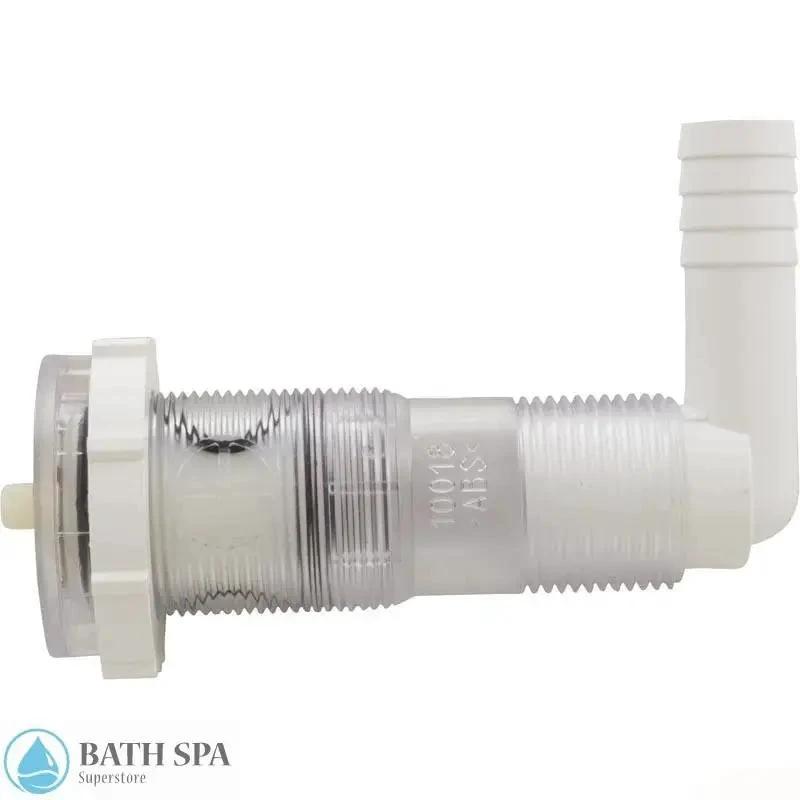 Jacuzzi Whirlpool One Position Air Control Panel And Air Control Elbow With Valve Bath Parts: Bath Air Controls (Jacuzzi Whirlpool) PA54000-SIDE