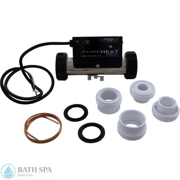 Bath Heater, In-Line, vacuum, 240v 2.0kW, 3' bare cord (PH203-20UV) Bath Parts PH20320UV