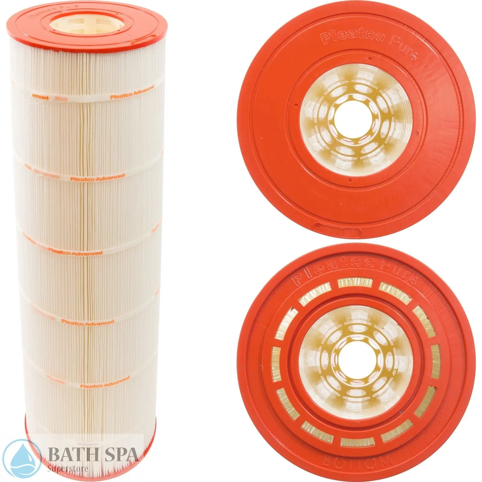 Pleatco Spa/Pool Replacement Filter Cartridge (Filbur FC-2570) Spa Filters: Replacement Cartridges - Filbur 8" Outside Diameter Cartridge PSR137