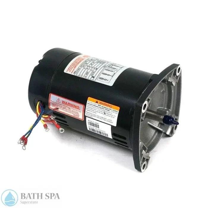 A.O. Smith Century 1 HP Motor 48Y Square Flange One Speed 115 230V Heavy Duty QC1102 Spa Pumps & Parts: Spa Pump Motors (48-Frame) QC1102