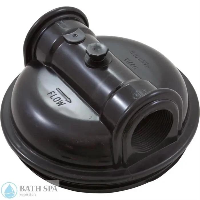 Tank Lid, Pentair Rainbow RDC, In-Line, 1-1/2"fpt, w/Valve (R172213C) Spa Parts R172213C