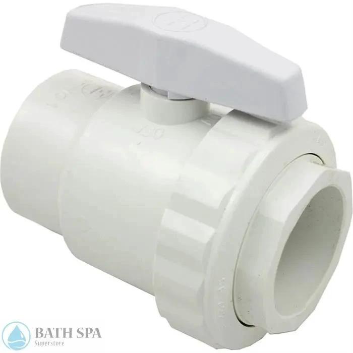 Ball Valve, Hayward, Trimline, 1-1/2" Slip, 2 Port Spa Parts SP0722S