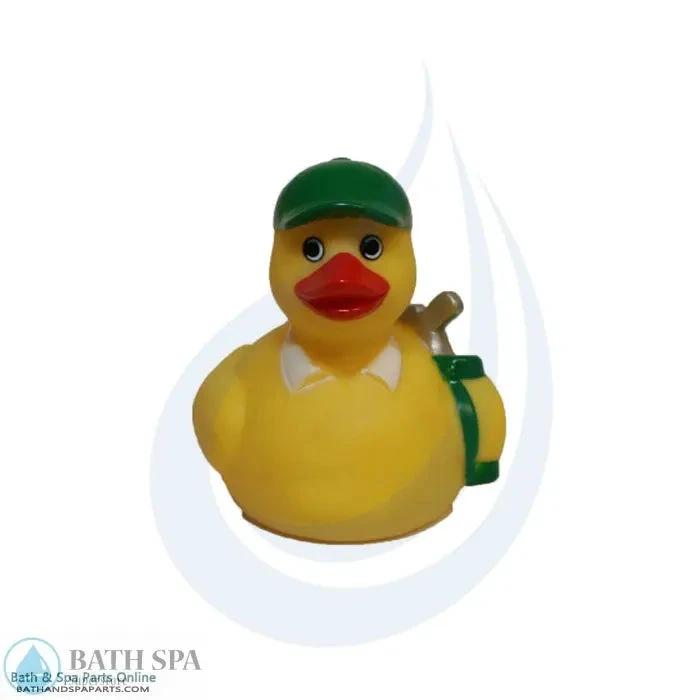 Rubber Duck Toy: Golf Duck Key Chain Water Toys: Rubber Ducks SP6533K