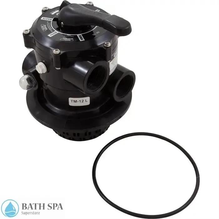 Pentair/Sta-Rite Crystal-Flo 1-1/2" 6-Position Multiport Valve (WC112-148) PVC Plastic Fittings & Valves: Valves - Dial Valves TM-12-L