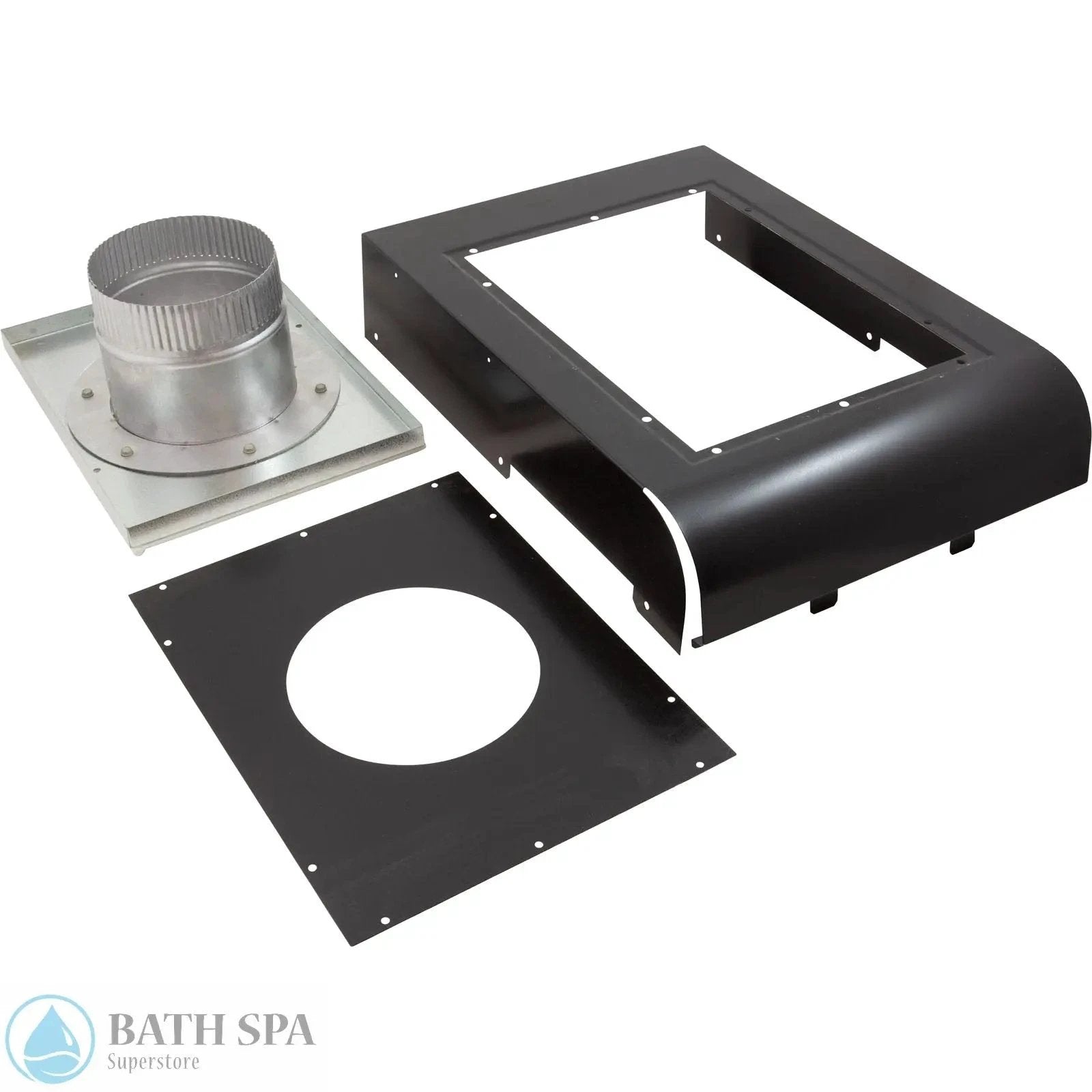 Hayward Universal H150FD Negative Pressure Indoor Vent Adapter (UHXNEGVT11501) Spa Parts: Spa Heaters (Gas Heater Parts) UHXNEGVT11506