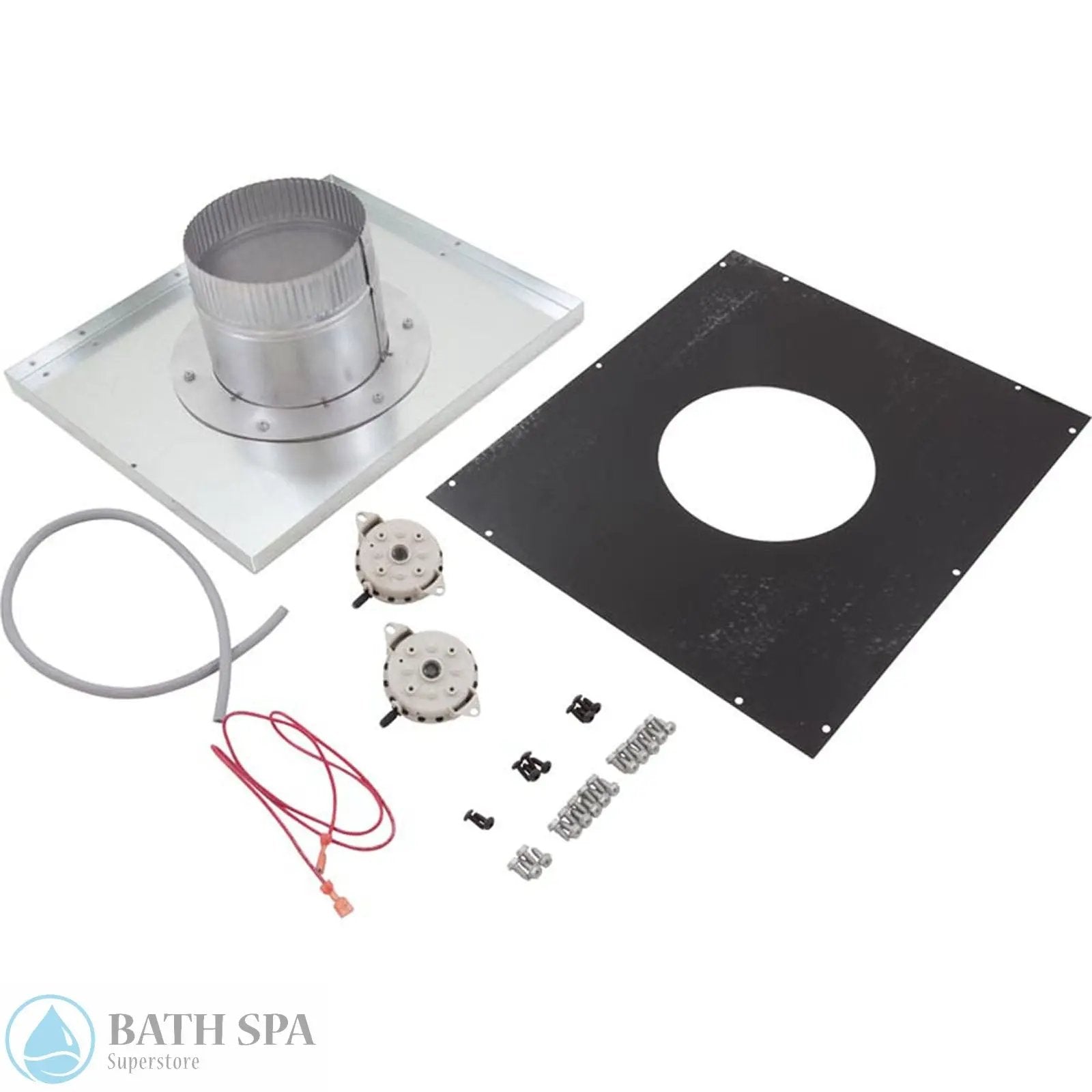 Hayward Universal H250FD Negative Pressure Indoor Vent Adapter (UHXNEGVT12501) Spa Parts: Spa Heaters (Gas Heater Parts) UHXNEGVT12501