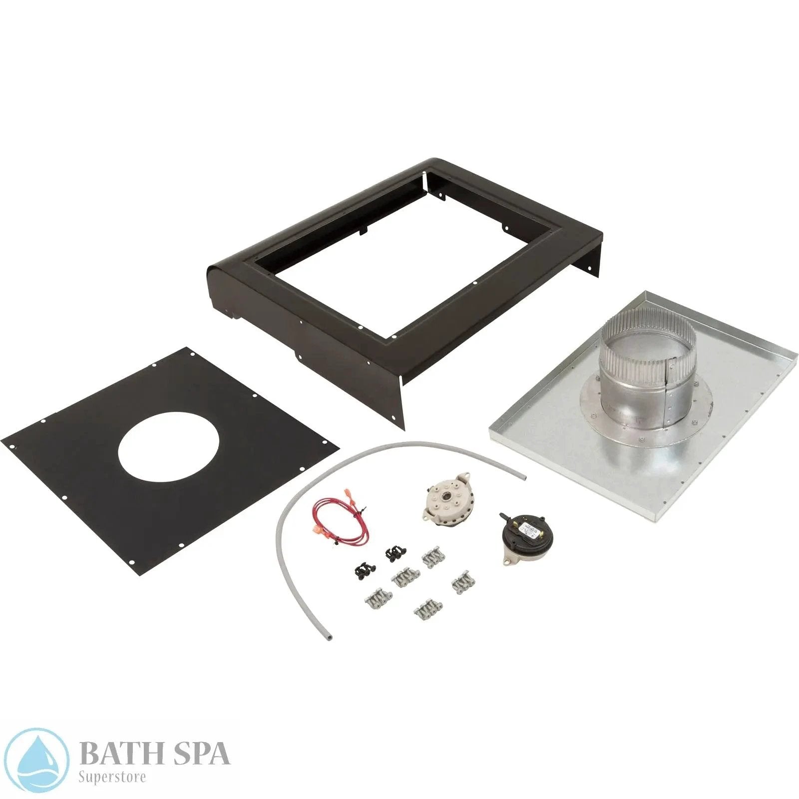 Hayward H300FD Negative Pressure Indoor Vent (UHXNEGVT13001) Spa Parts: Spa Heaters (Gas Heater Parts) UHXNEGVT13001_parts