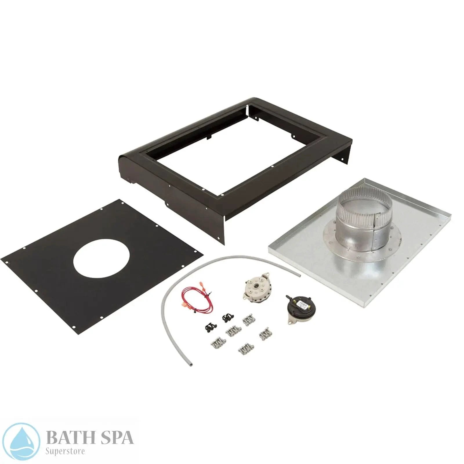 Hayward Universal H350FD Negative Pressure Indoor Vent Adapter (UHXNEGVT13501) Spa Parts: Spa Heaters (Gas Heater Parts) UHXNEGVT13508