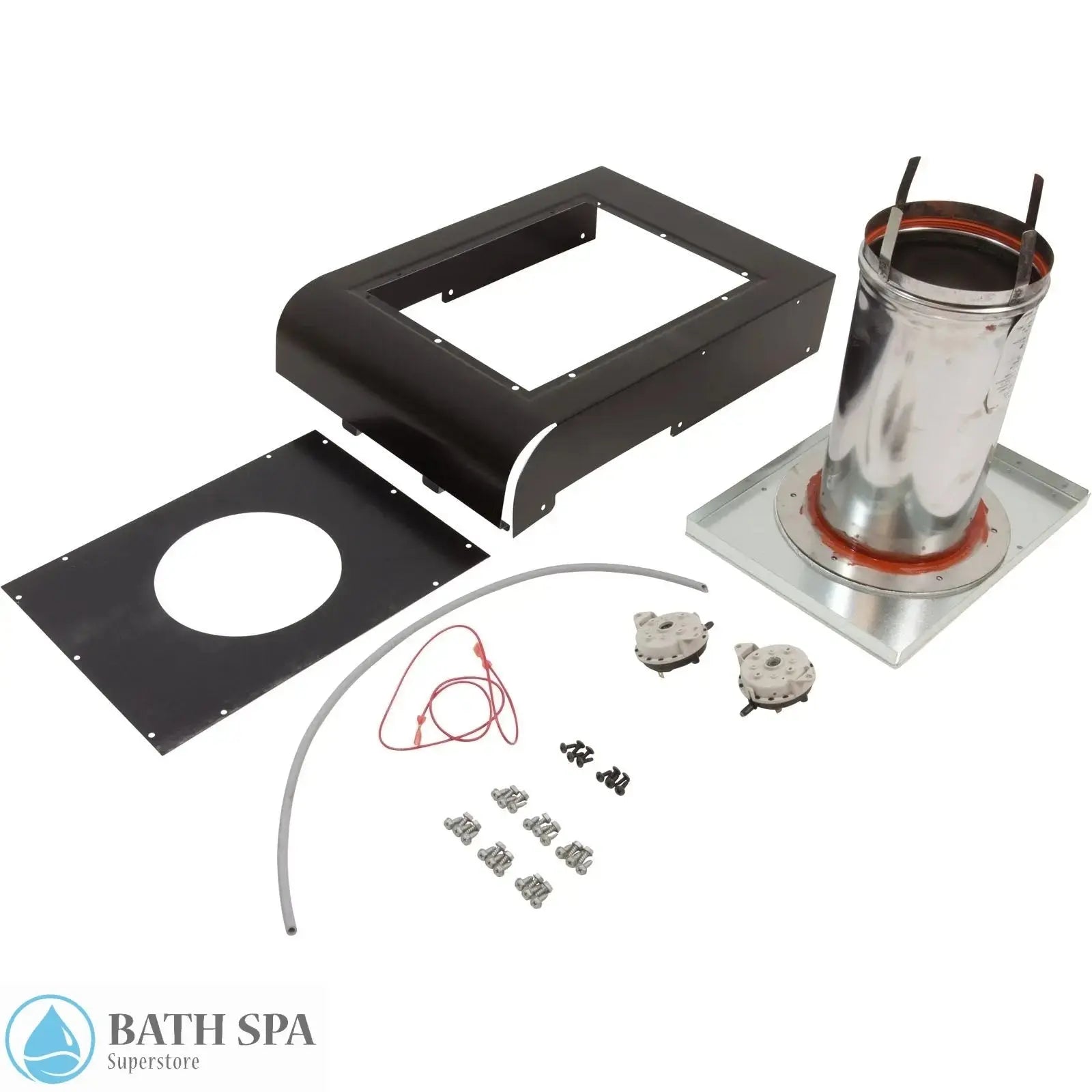 Hayward Universal H150FD Positive Pressure Indoor Vent Adapter (UHXPOSHZ11501) Spa Parts: Spa Heaters (Gas Heater Parts) UHXPOSHZ11506