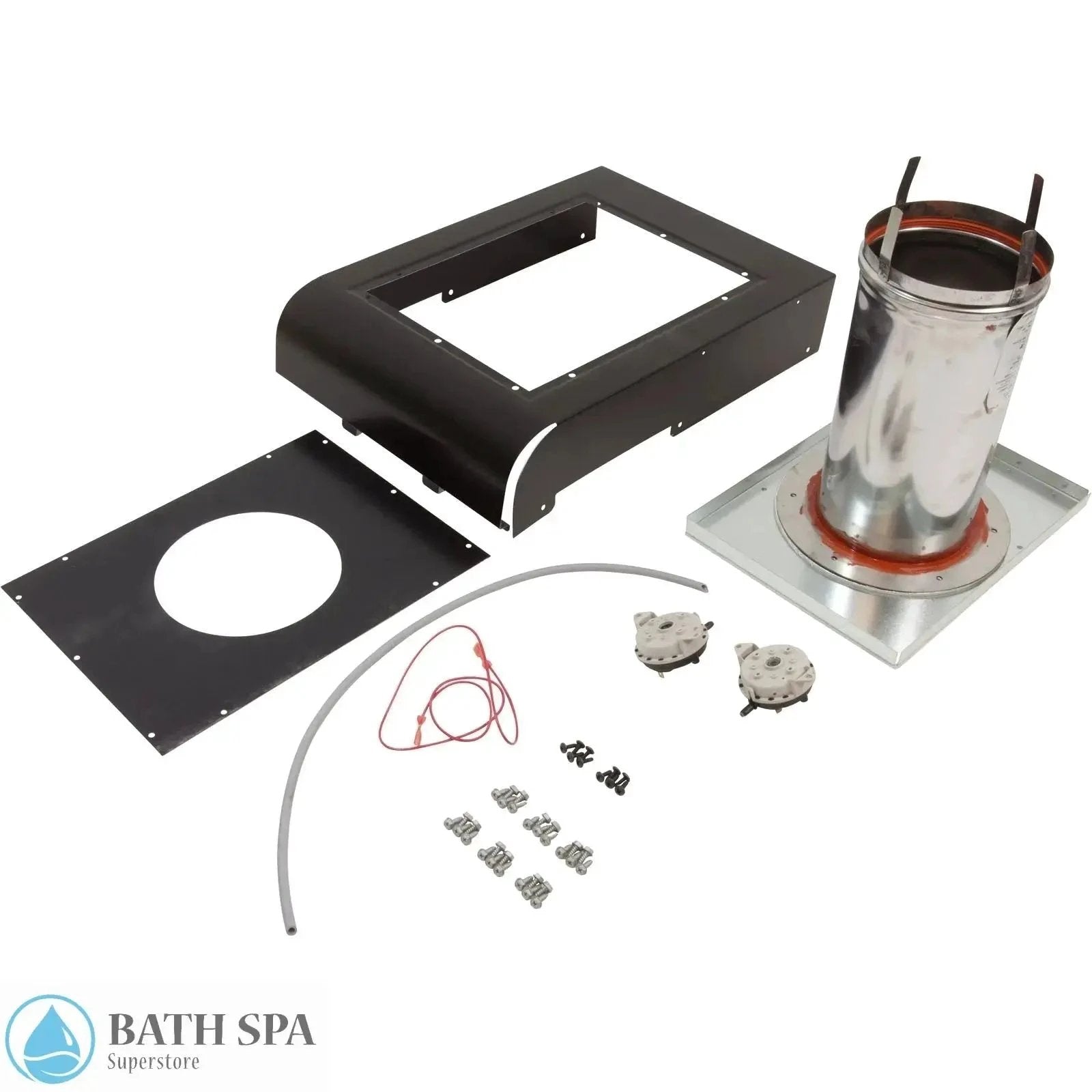 Hayward Universal H150FD Positive Pressure Indoor Vent Adapter (UHXPOSHZ11501) Spa Parts: Spa Heaters (Gas Heater Parts) UHXPOSHZ11506