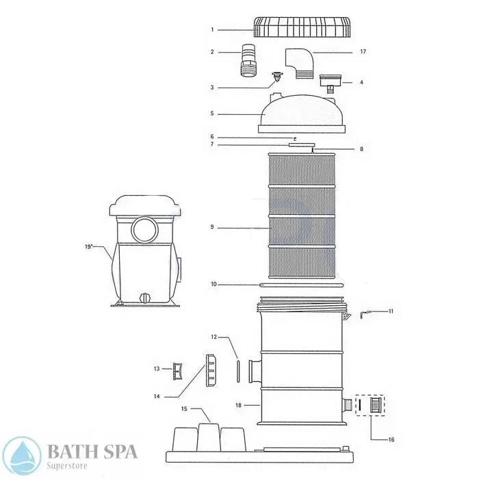 A.G.E. REPAIR PARTS Pool Parts age-filter