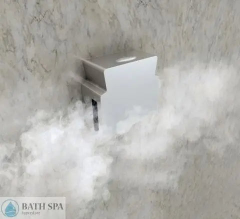 Amerec KT3 Digital Steam Shower Generator Control Kit, AK Series Steamers: Steamer Parts amerec-comfortflo-cfsh-steam-head-installed-fog