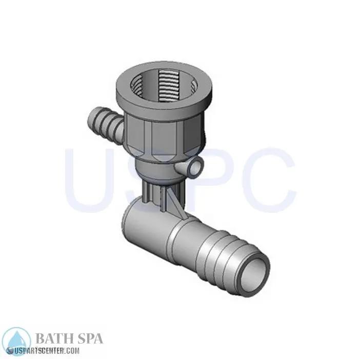 Euro Jet Body 3/8" Barb x 3/4" Barb Spa Parts ap46927200