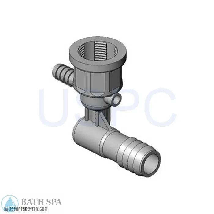 Euro Jet Body 3/8" Barb x 3/4" Barb Spa Parts ap46927200