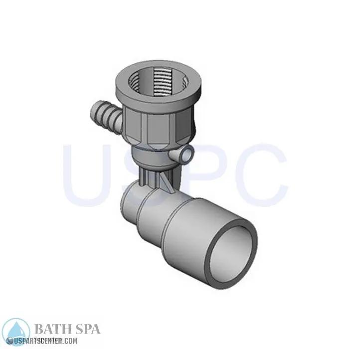 Euro Jet Body 3/8" Barb x 3/4" Socket Spa Parts ap46927300
