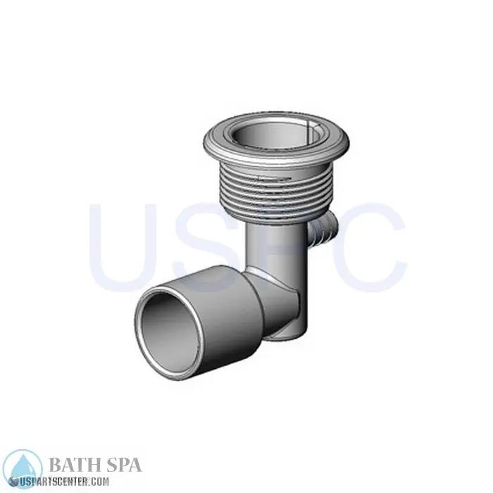 Euro Cyclone Jet Body 3/8" Barb x 3/4" Socket, w/ check valve Spa Parts ap90015100