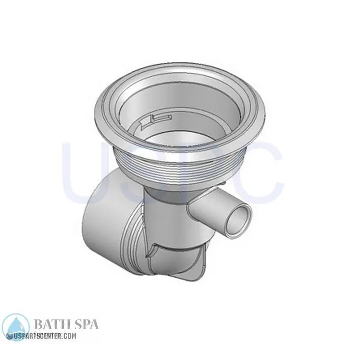 Super Cyclone Jet Body-1/2" air sckt w/ check valve x 2.0" sckt water Spa Parts ap90093700
