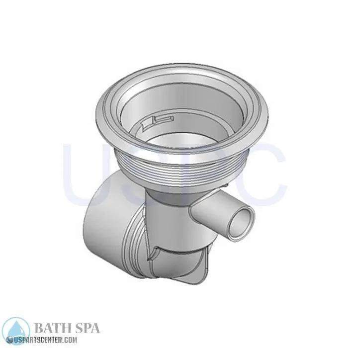 Super Cyclone Jet Body-1/2" air sckt w/ check valve x 2.0" sckt water Spa Parts ap90093700
