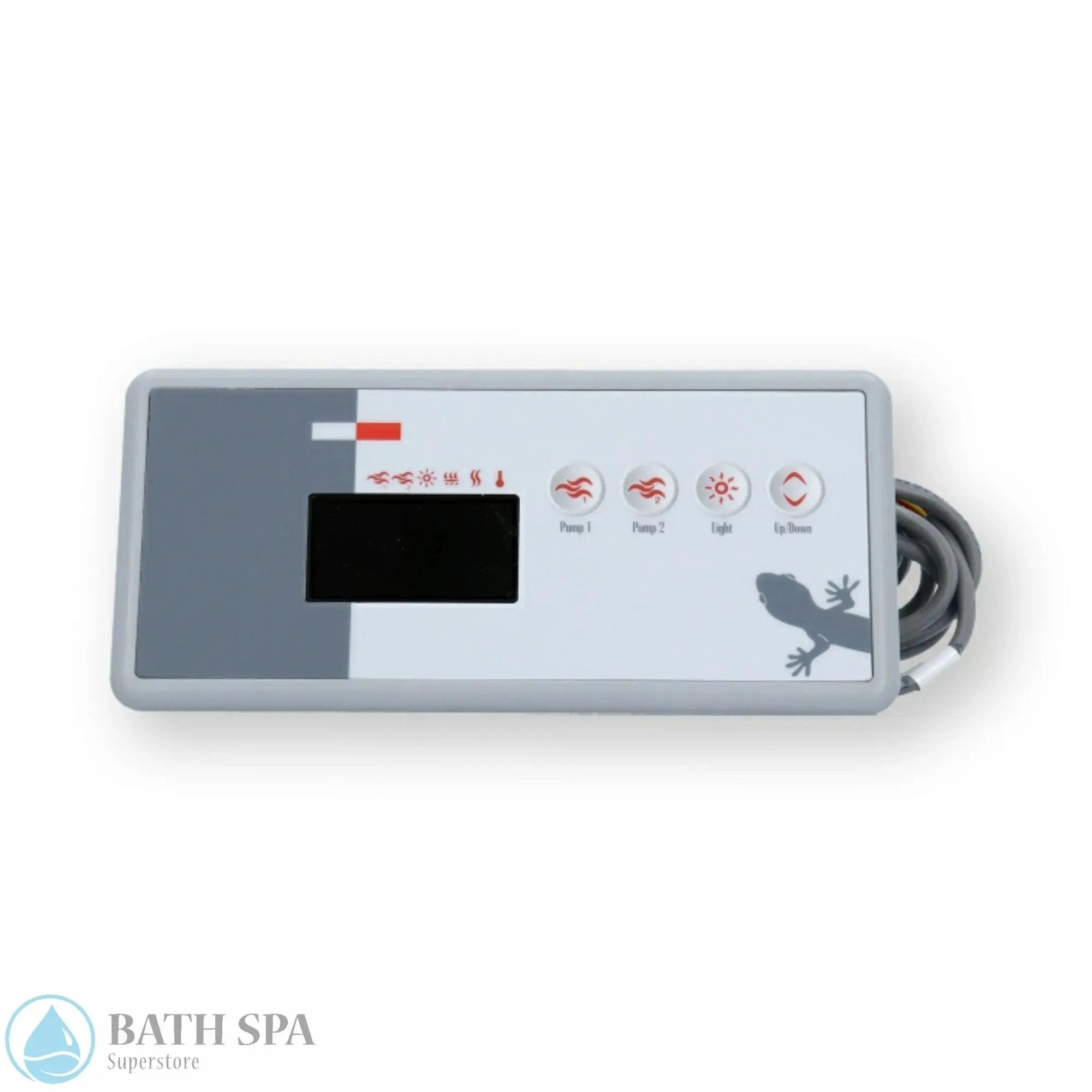 Gecko TSC 19 Topside Control Panel Four Button With Ten Foot Cord Model 0202001740 Spa Parts: Spa Topside Panels (Hydro-Quip Topside Panels) api-v1.1-file-public_files-pim-assets-eb-c0-dd-61-61ddc0ebdd14481e49915197-images-68-26-1e-62-621e26684ca8b955373adfb1-bea_0202-007140_spa-control-electronic-keypads-gecko-tsc-19-25