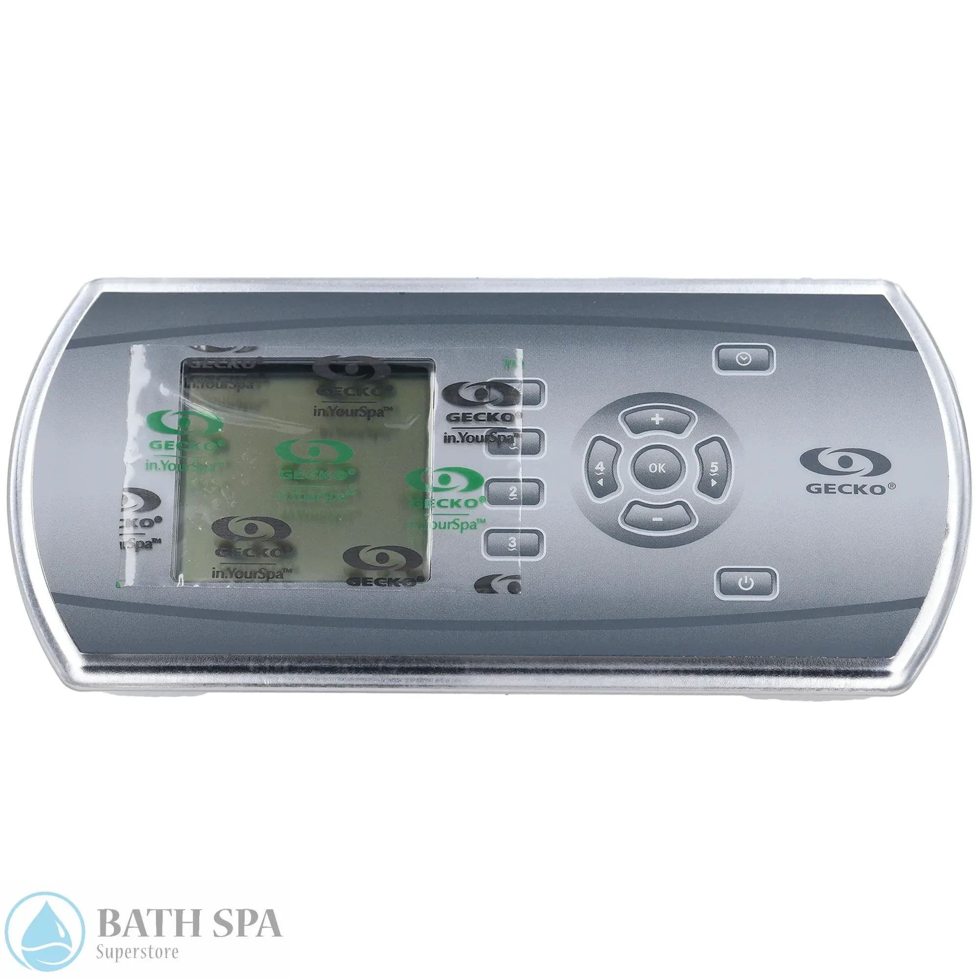 Gecko IN K600 11 Button Keypad With LCD Interface Overlay 5 Output Compatible With IN XE IN XM IN XM2 Y Series Systems Spa Parts: Spa Topside Panels (Gecko Topside Panels) api-v1.1-file-public_files-pim-assets-eb-c0-dd-61-61ddc0ebdd14481e49915197-images-8e-1d-8a-63-638a1d8e4a1fd1a425163e0f-bea_0607-008064_Gecko_-K600_-Keypad_-topside_-spaside-26