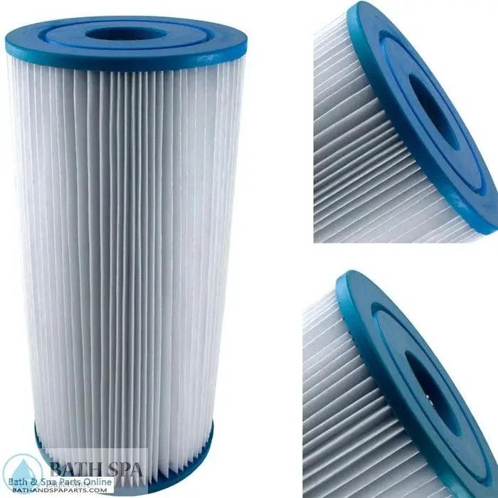 Filbur FC 3748 Spa and Pool Replacement Filter Cartridge Universal Fit Durable End Cap Construction Spa Filters: Replacement Cartridges - Filbur 5" Outside Diameter Cartridge c5330
