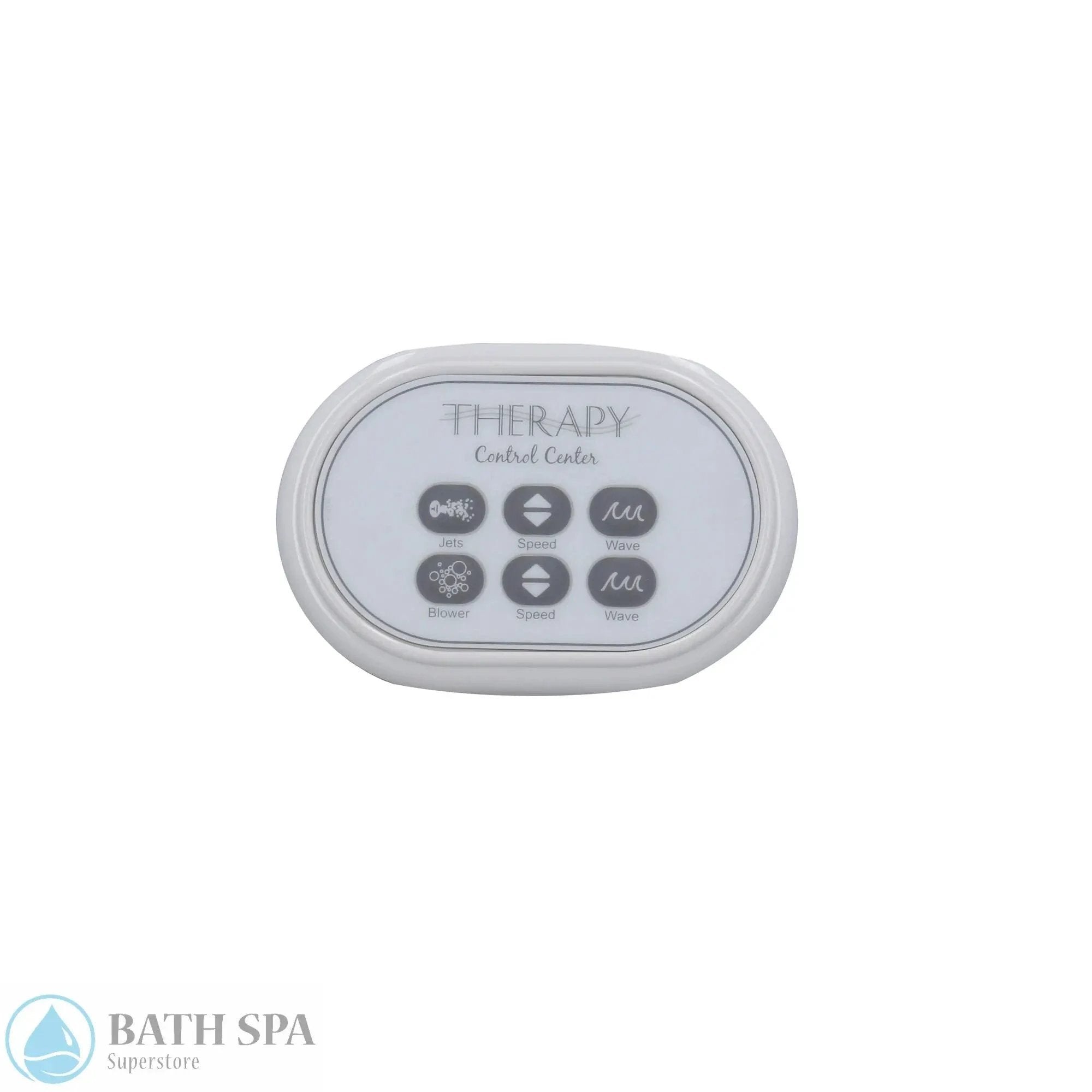 C.G. Air Therapy Control Center TMS 6 Button Keypad - Walk In Tub Air And Water System Control Biscuit Finish Bath Parts cl-tms6-kccl19-wp_c7f8a595-4edc-4fcb-acbd-45efb833502b