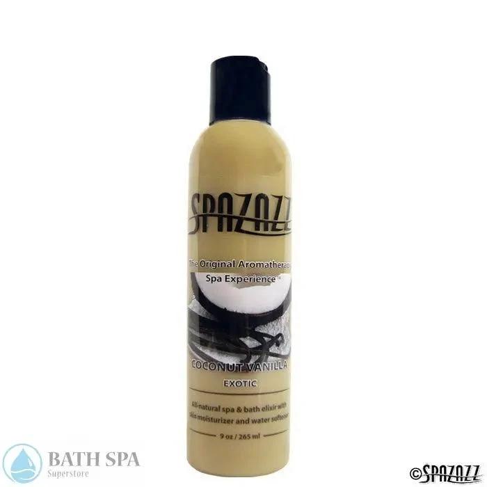 Spazazz Original Coconut Vanilla Exotic Elixir 9oz Bottle Spa Experience Bath Aromatherapy Aromatherapy: Spazazz Original Elixirs escape12ozelixircoconutvanilla700x700
