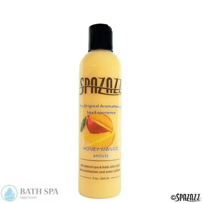 Spazazz Original Honey Mango Arouse Elixir 9 oz Bottle For Bath And Spa Aromatherapy Aromatherapy: Spazazz Original Elixirs escape12ozelixirhoneymango700x700