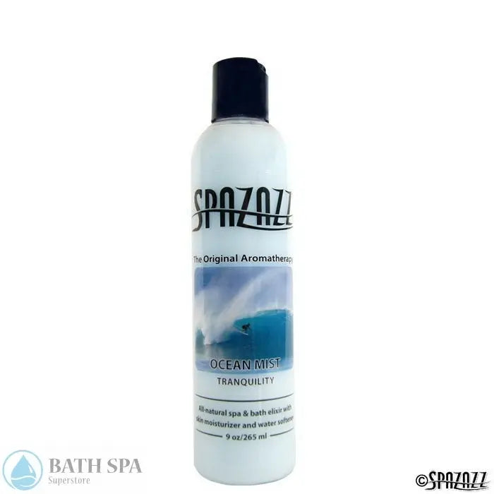 Spazazz Original Ocean Mist (Tranquility) Elixir 9oz Bottle Aromatherapy: Spazazz Original Elixirs escape12ozelixiroceanmist700x700