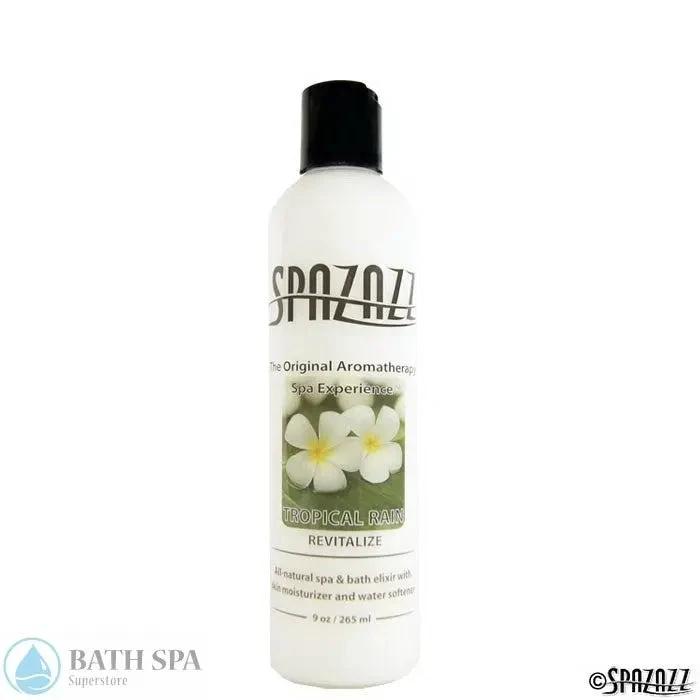 Spazazz Original Tropical Rain Revitalize Elixir 9oz Bottle For Bath And Spa Aromatherapy Aromatherapy: Spazazz Original Elixirs escape12ozelixirtropicalrain700x700