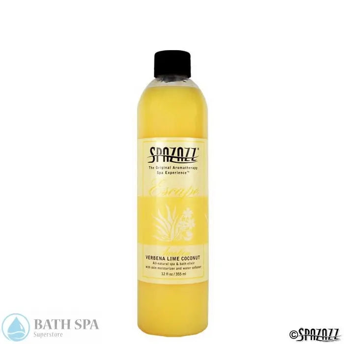 Spazazz Escape Verbena Lime Coconut (Awaken) Aromatherapy Elixir 12oz Bottle Aromatherapy: Spazazz Escape Elixirs escape12ozelixirverbinalimecoconut700x700