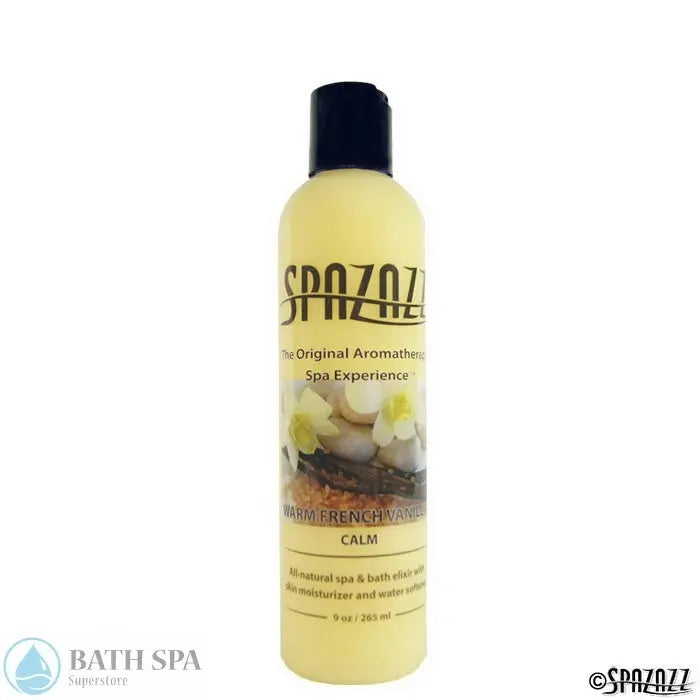 Spazazz Original Warm French Vanilla (Calm) Elixir 9oz Bottle Aromatherapy: Spazazz Original Elixirs escape12ozelixirwarmfrenchvanilla700x700