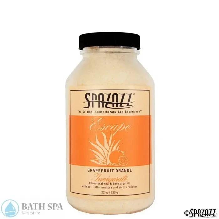 Spazazz Escape Grapefruit Orange Aromatherapy Crystals 22oz Spa Bath Additive Invigorating Citrus Scent Aromatherapy: Spazazz Escape Crystals escape20ozcrystalsgrapefruitorange700x700