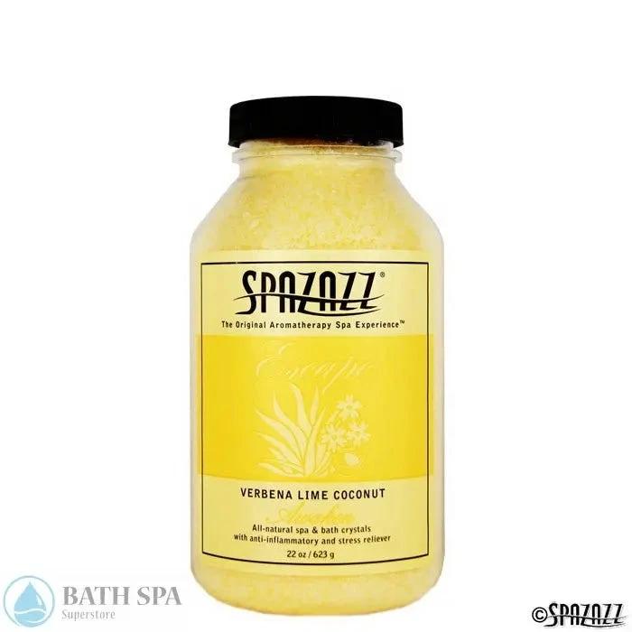 Spazazz Escape Verbena Lime Coconut Aromatherapy Crystals 22oz Container Awaken Spa Experience Aromatherapy: Spazazz Escape Crystals escape20ozcrystalsverbinalimecoconut700x700