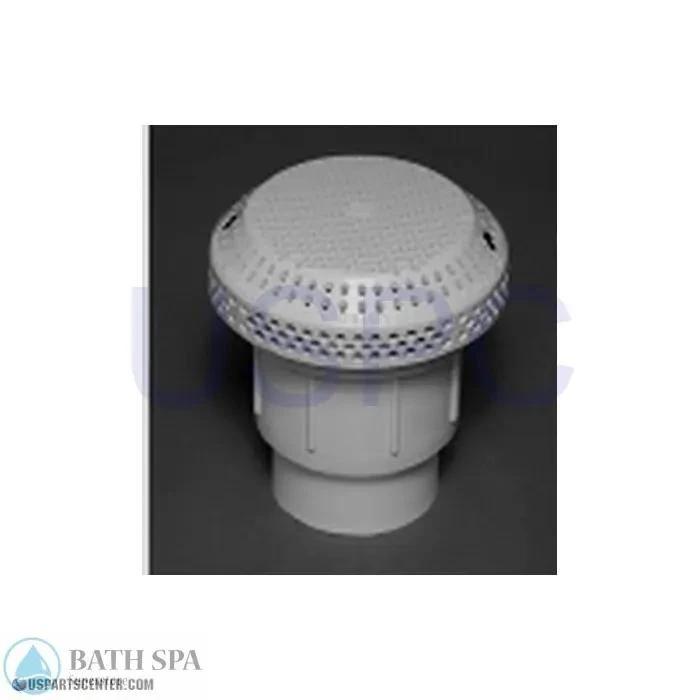 Waterway, Nut 1-1/2in Straight Adapter, White Plastic Spa Parts hi_flo40_7ecb4d47-28d3-45fc-b1e4-9fa2152c2692