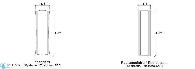 Aquaglass Waterproof 4 Button IR Remote Control With Sensor Box For Air Blower SLS Series Bath Parts: Bath Controls (Electric) img_Specifications_Remote-Control