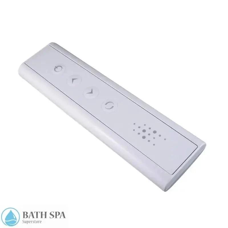 Aquaglass Waterproof 4 Button IR Remote Control With Sensor Box For Air Blower SLS Series Bath Parts: Bath Controls (Electric) img_product_RemoteControl