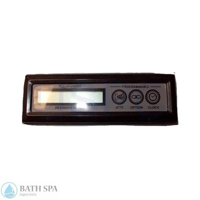 LCD Luxury Comfort Control Bath Parts: Bath Controls (Electric) lcd-black