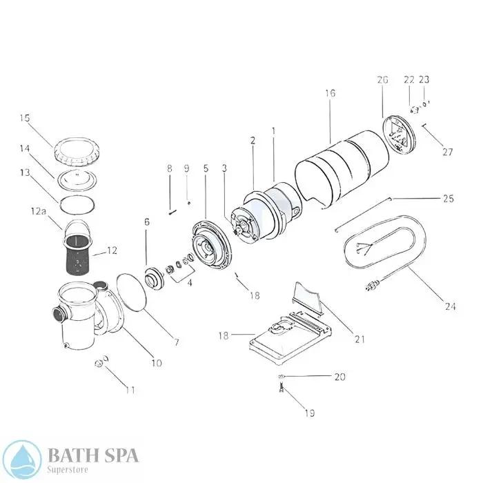LRC Replacement Parts Pool Parts lcr-pump-parts