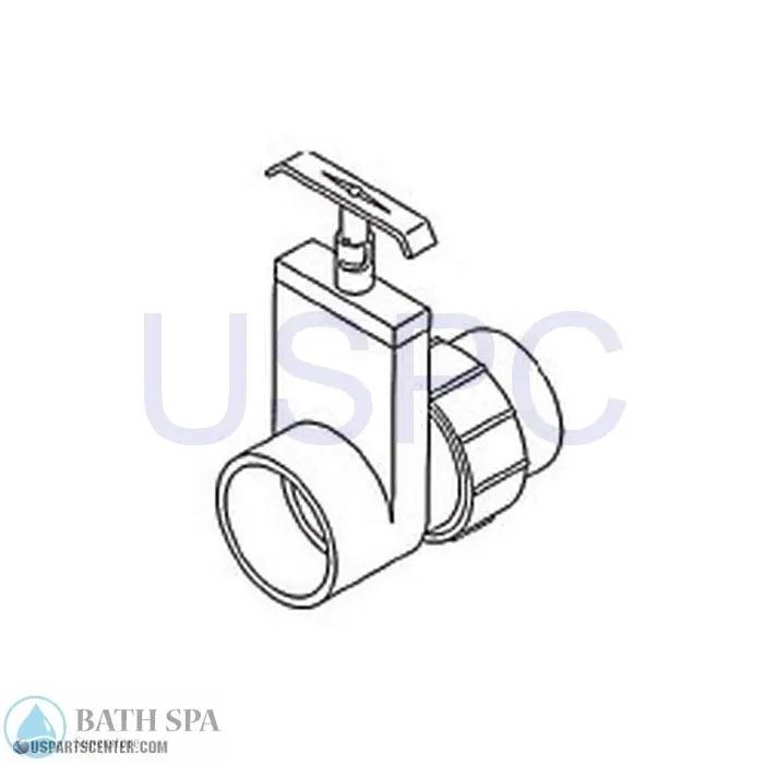 Slice Valve 2" Slip x Slip Union Uni-Body Spa Parts m0516-15_bf127b52-f9df-4b3e-839b-88f38c308051