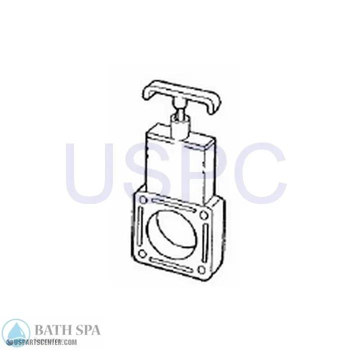 Slice Valve - 1-1/2" Valve Body Spa Parts m0603-15_b60d86af-d04f-4450-9ac6-3dfb1db1cb57