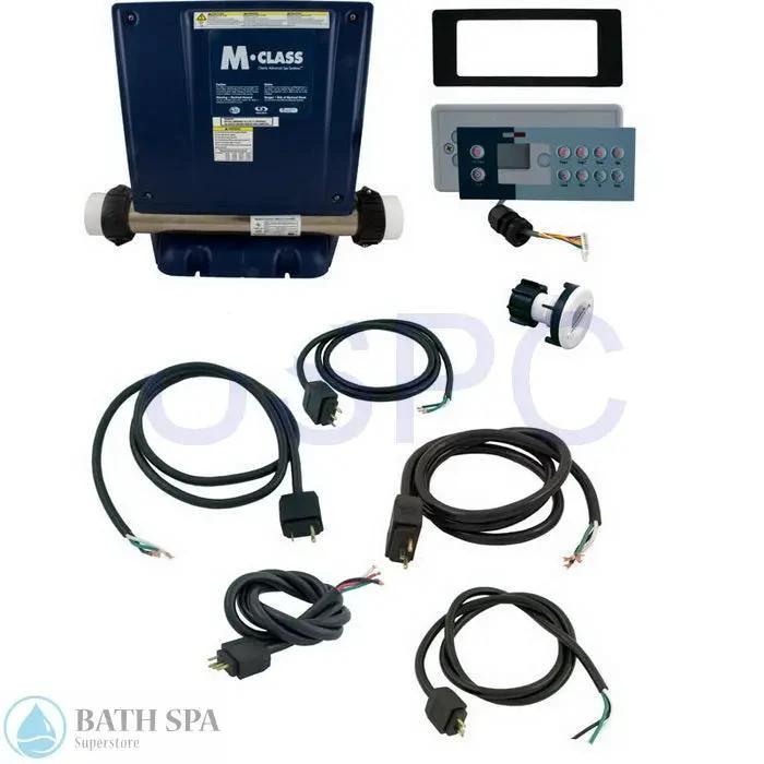 Gecko M-Class, 5.5kW, 120/240v, (P1,P2,P3,CP,Bl,Oz,Lt,Acc) K-4 Spa Controls m_class_k4