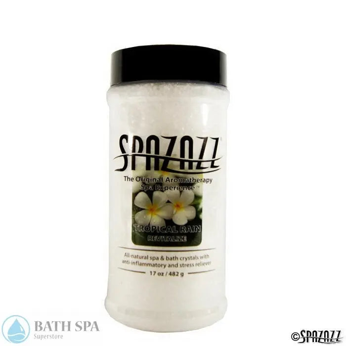Spazazz Original Tropical Rain (Revitalize) Crystals 17oz Container Aromatherapy: Spazazz Original Crystals original17ozcrystalstropicalrain700x700