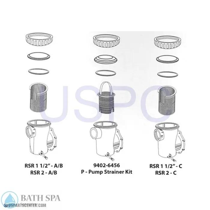 P Pump Strainer Kit Pool Parts p-pump-strainer-kits