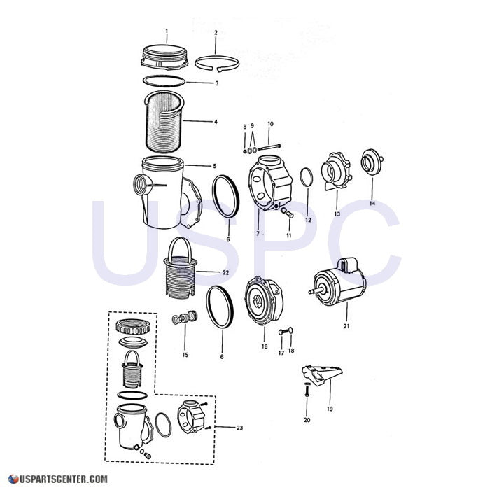 PH and UPH Pump Replacement Parts