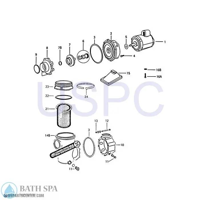 PKB Pump Replacement parts Pool Parts pkb-pumps